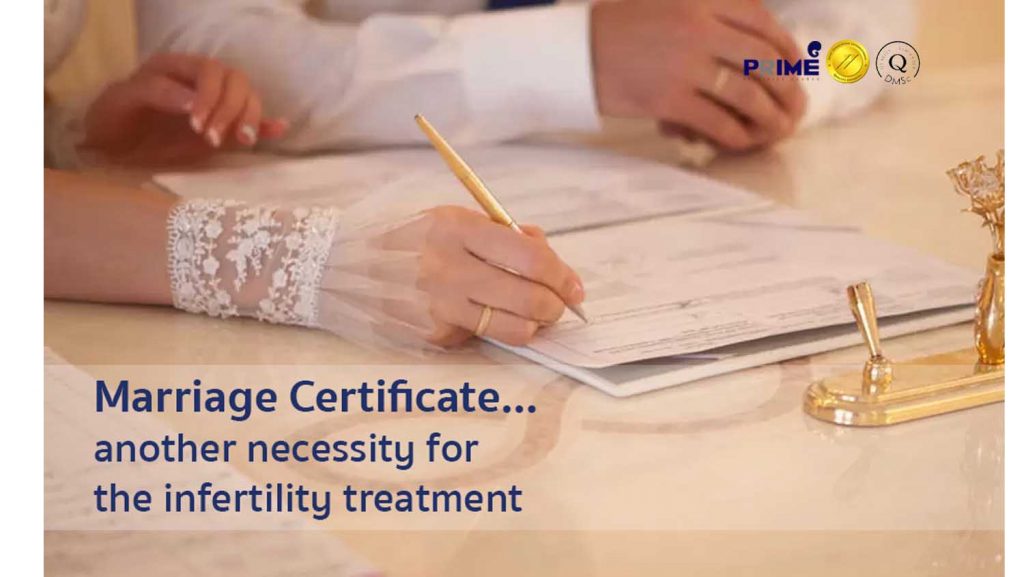 Marriage Certificate, another necessity for the infertility treatment - ทะเบียน ทะเบียน