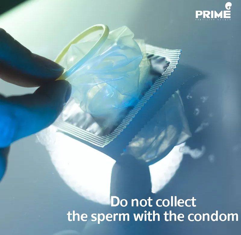 Do Not Collect Semen With The Condom How To Collect Sperm