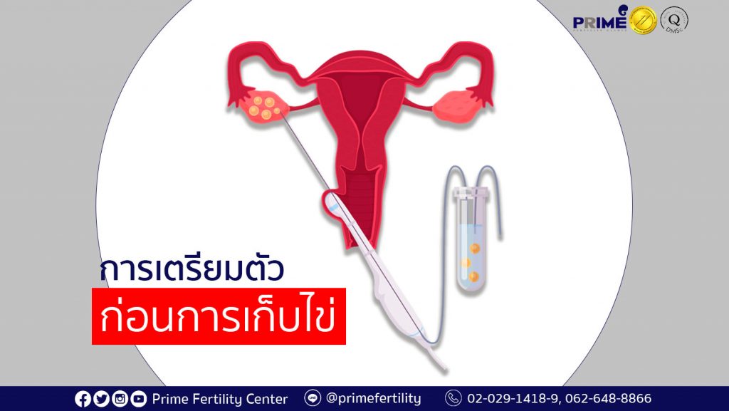 Preparation for Egg Retrieval, การเตรียมตัวก่อนการเก็บไข่, 取卵之前的准备