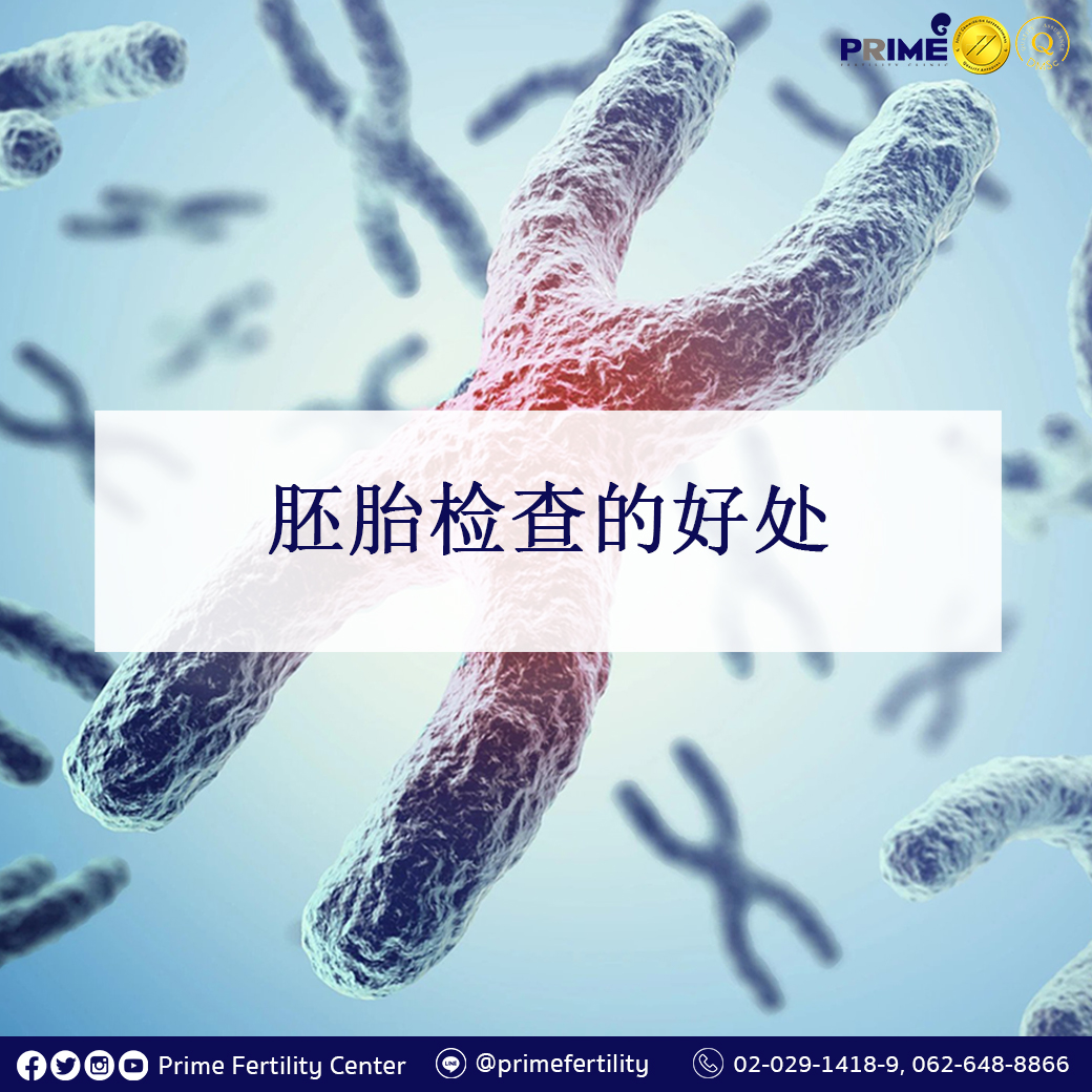 ข้อดีของการตรวจโครโมโซมตัวอ่อน Chi