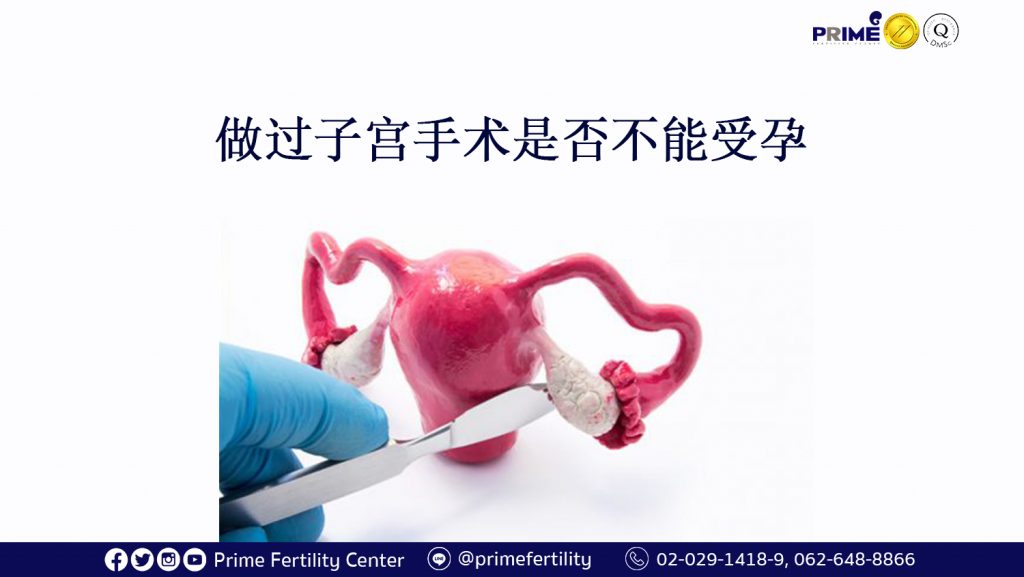 hysterectomy, เคยผ่าตัดมดลูกมีลูกได้หรือไม่ ,做过子宫手术是否不能受孕