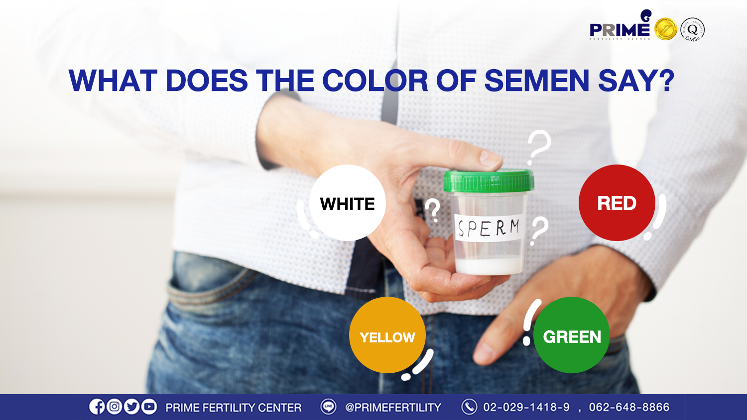 What Does the Color of Semen Say? | ivf bangkok