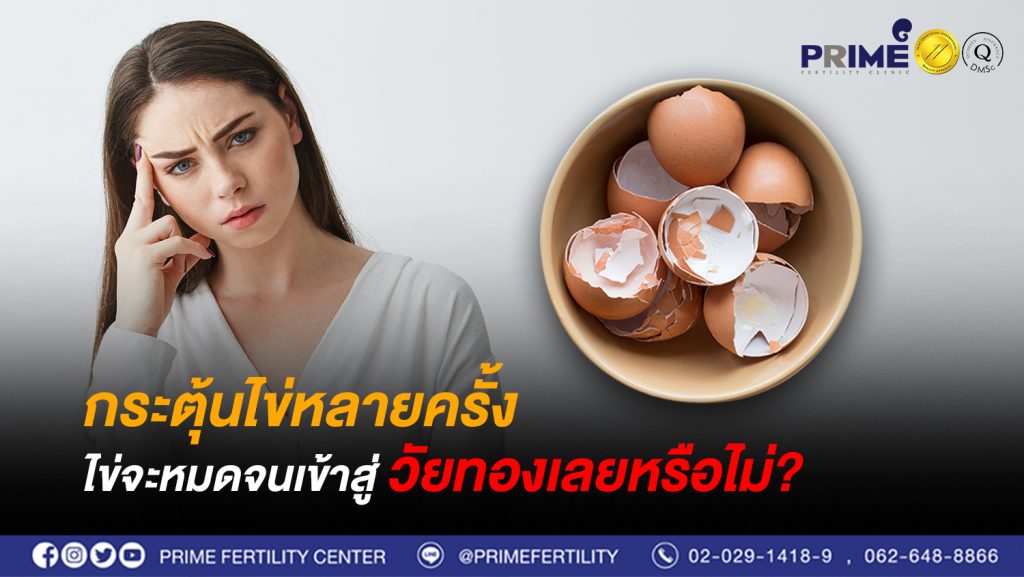 กระตุ้นไข่หลายครั้ง ไข่จะหมดจนเข้าสู่วัยทองเลยหรือไม่ web