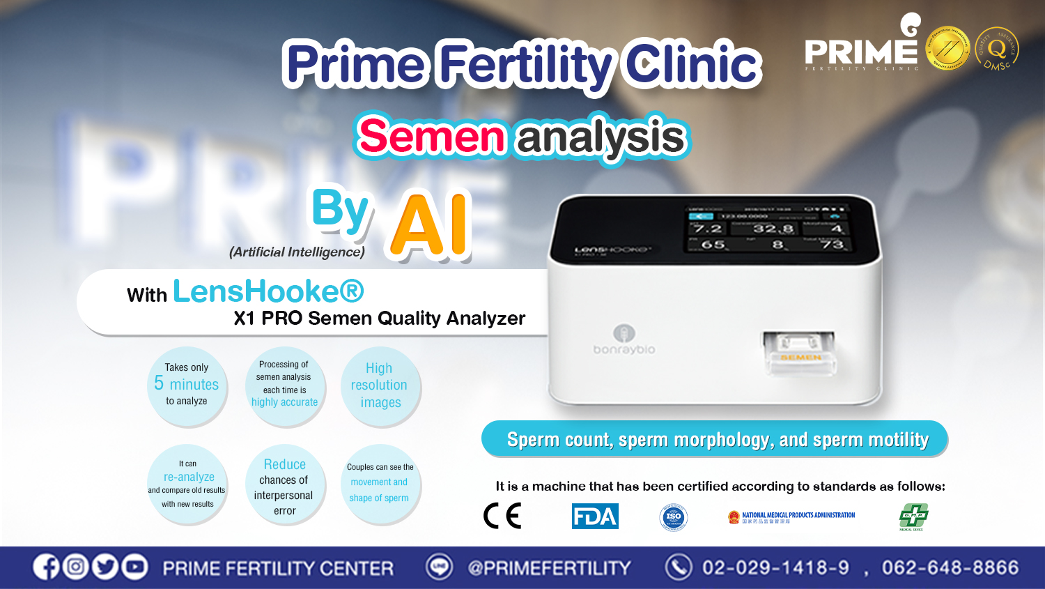 Semen Analysis with Lenshooke