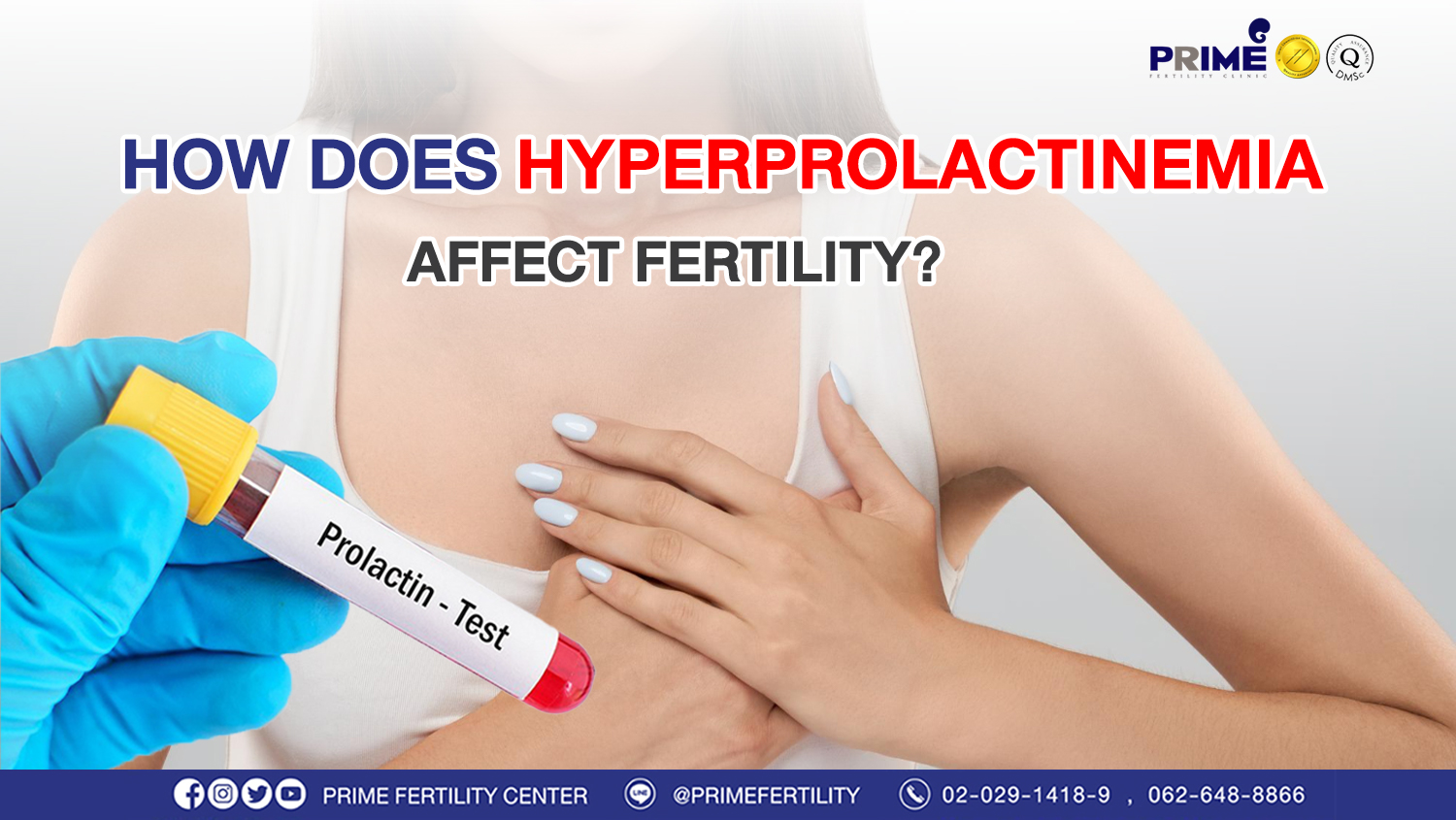 How does Hyperprolactinemia affect fertility?