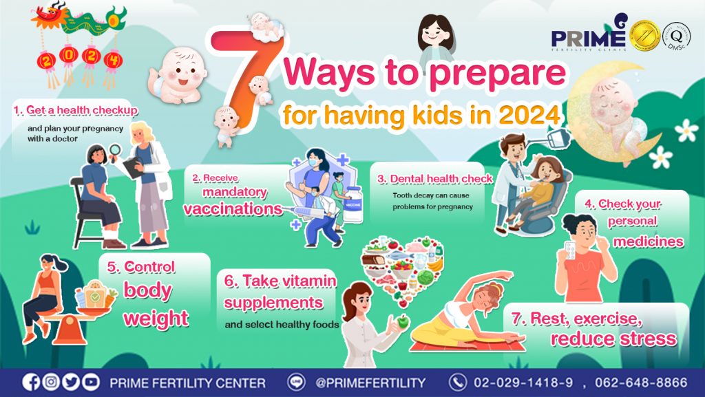 7 Ways to prepare for having kids in 2024 - 7 วิธีเตรียมตัวมีลูกในปี 2567 web 7 วิธีเตรียมตัวมีลูกในปี 2567 web