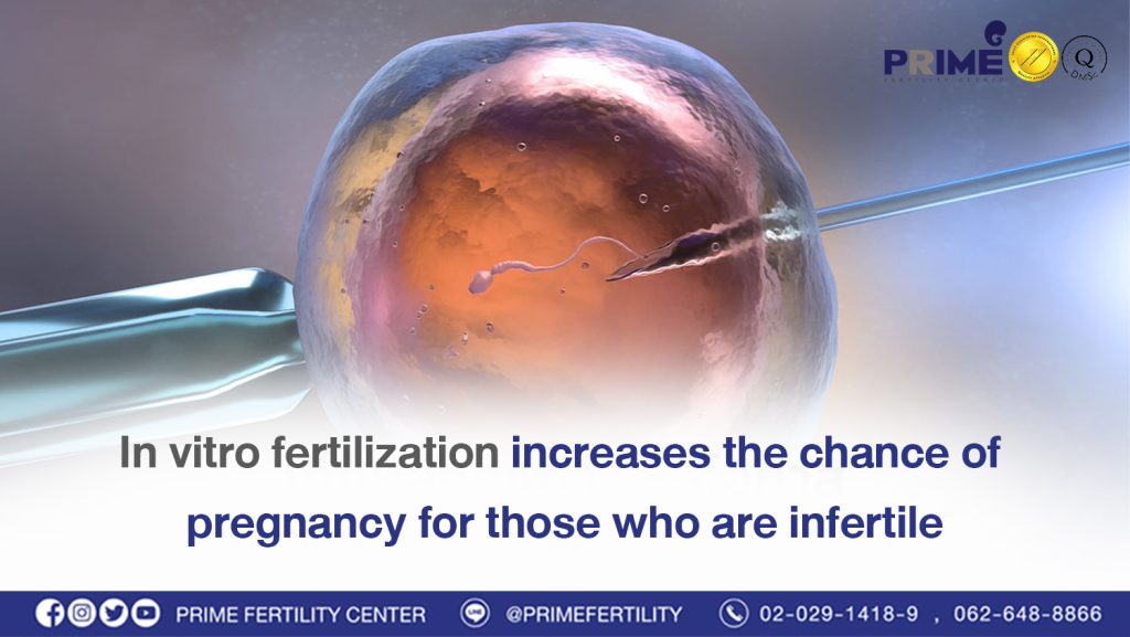 In vitro fertilization increases the chance of pregnancy for those who are infertile - เด็กหลอดแก้ว เพิ่มโอกาสในการตั้งครรภ์สำหรับผู้มีบุตรยาก เด็กหลอดแก้ว เพิ่มโอกาสในการตั้งครรภ์สำหรับผู้มีบุตรยาก