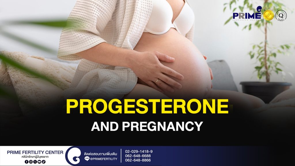 Progesterone and Pregnancy - ฮอร์โมนโปรเจสเตอโรนกับการตั้งครรภ์ ฮอร์โมนโปรเจสเตอโรนกับการตั้งครรภ์