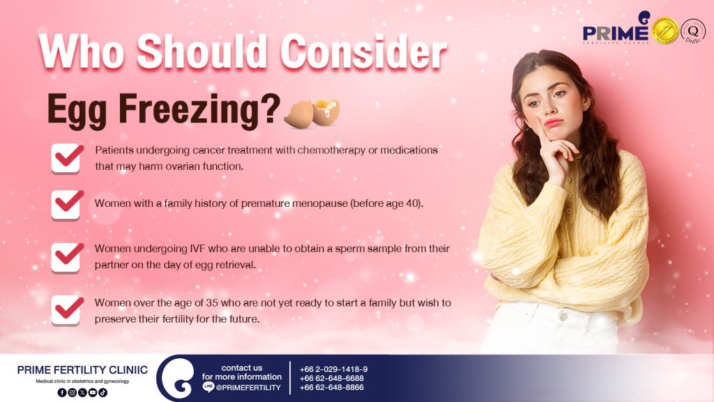 Who Should Consider Egg Freezing? - ใครที่ควรทำการฝากแช่แข็งไข่ เวป ใครที่ควรทำการฝากแช่แข็งไข่ เวป