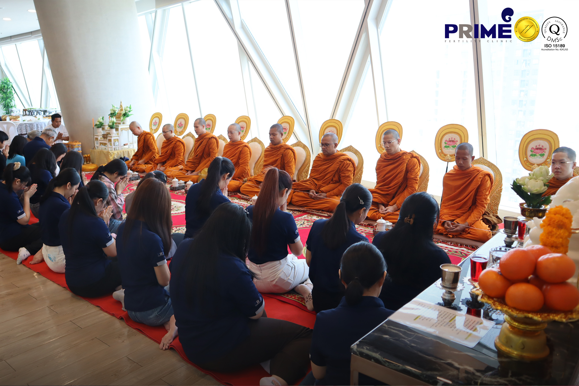 ทำบุญเนื่องในโอกาสครบรอบ 8 ปี Prime Fertility Clinic - IMG 3506 IMG 3506